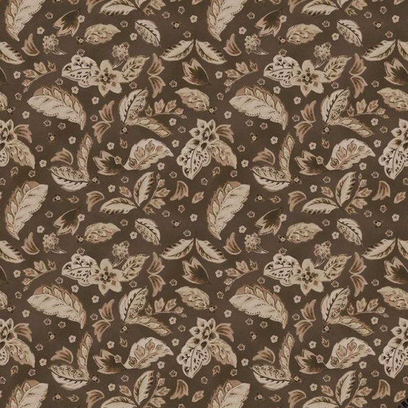 Windham Fabrics Dwell Plush Paisleys Cocoa 54740-4