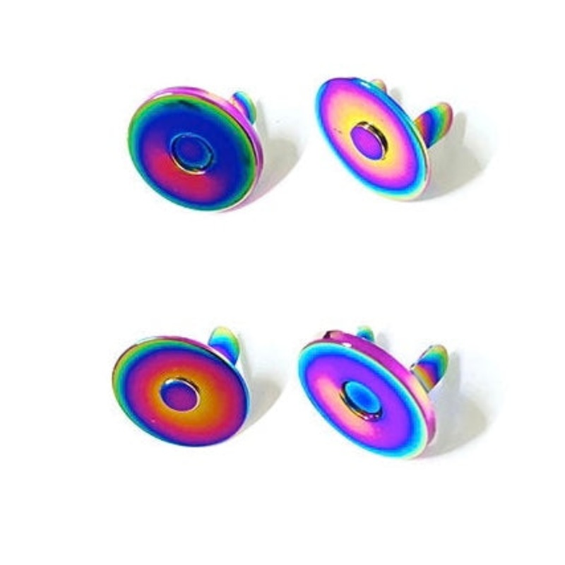 18mm Ultra Thin Magnetic Snaps (One Pair)