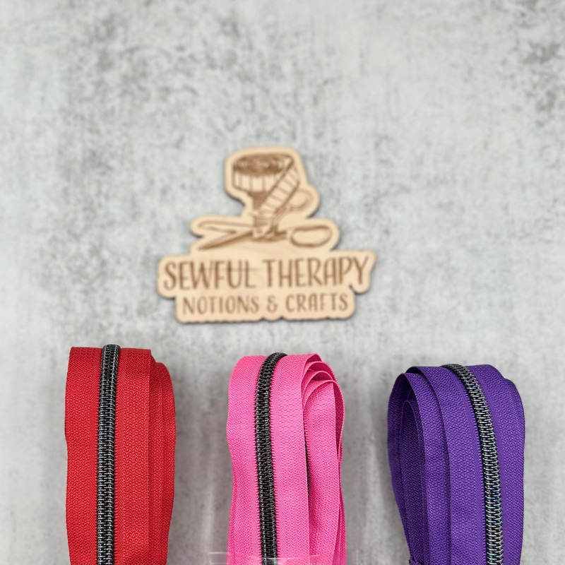 #5 Iridescent Teeth Zipper Tape