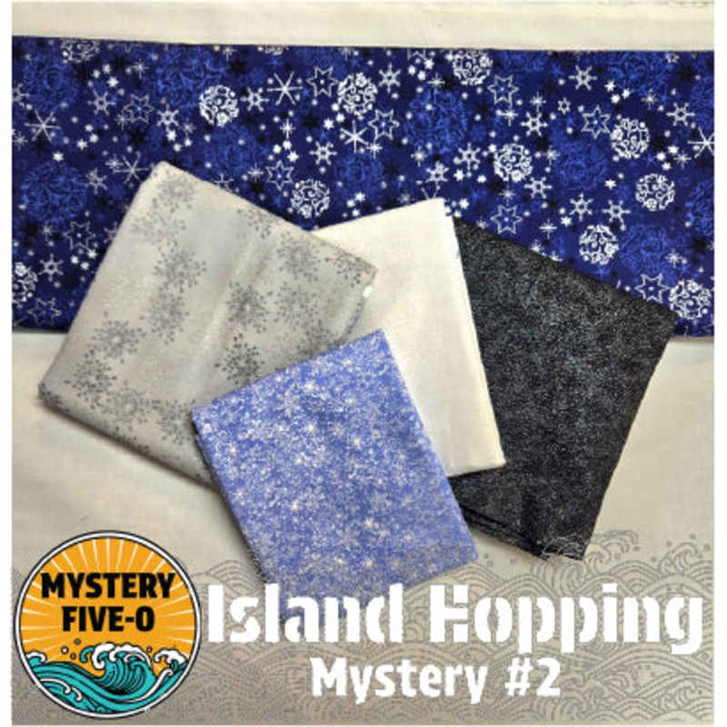 Mystery Five-0 - Island Hopping Mystery - Snow Blue