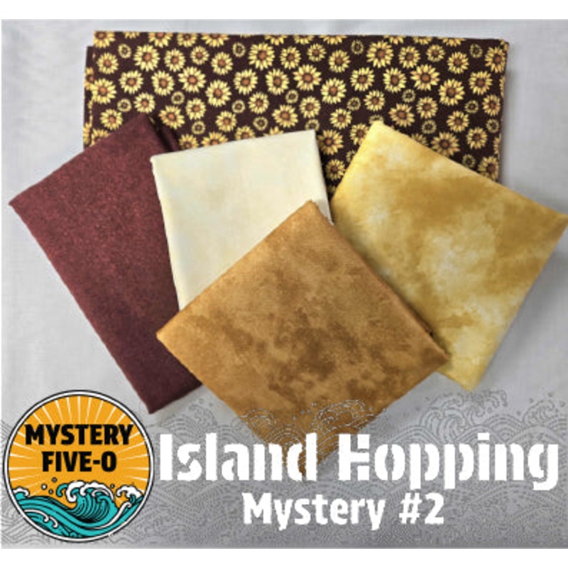 Mystery Five-0 - Island Hopping Mystery - Sunflower Maroon