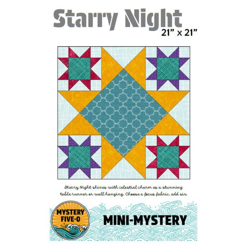 Starry Night Quilt Pattern - PDF DOWNLOAD