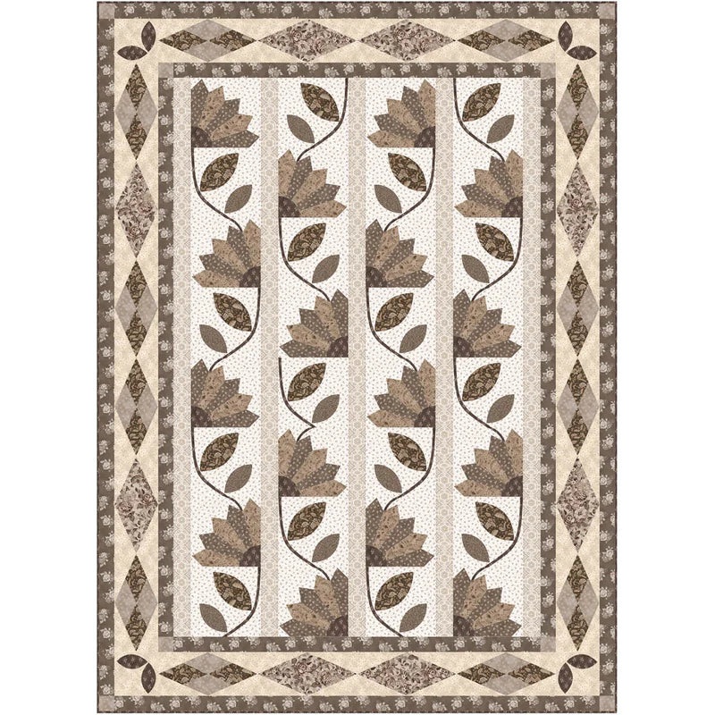 Windham Fabrics Dwell Vintage Flowers Kit