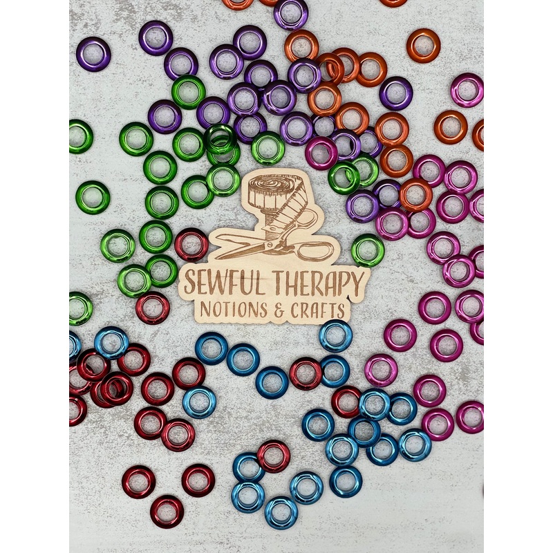 Chroma: Die Press Grommets - 10mm, 16mm (Packs of 5)