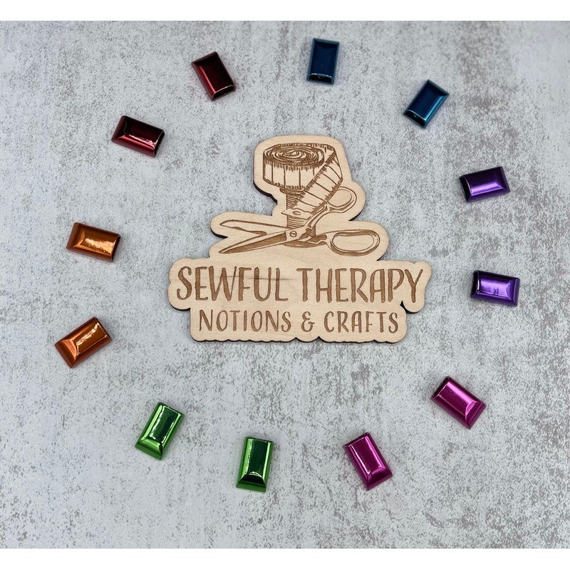 Chroma: Zipper Ends-Red & Purple & Blue & Pink & Orange & Green