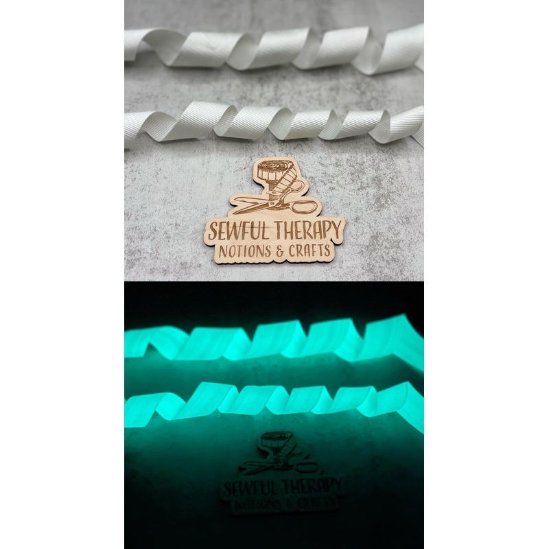 Glow Up: Solid Glow Webbing in White