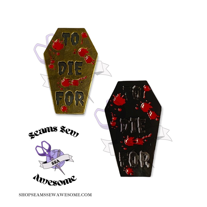 To Die For Metal Label Tag SSA