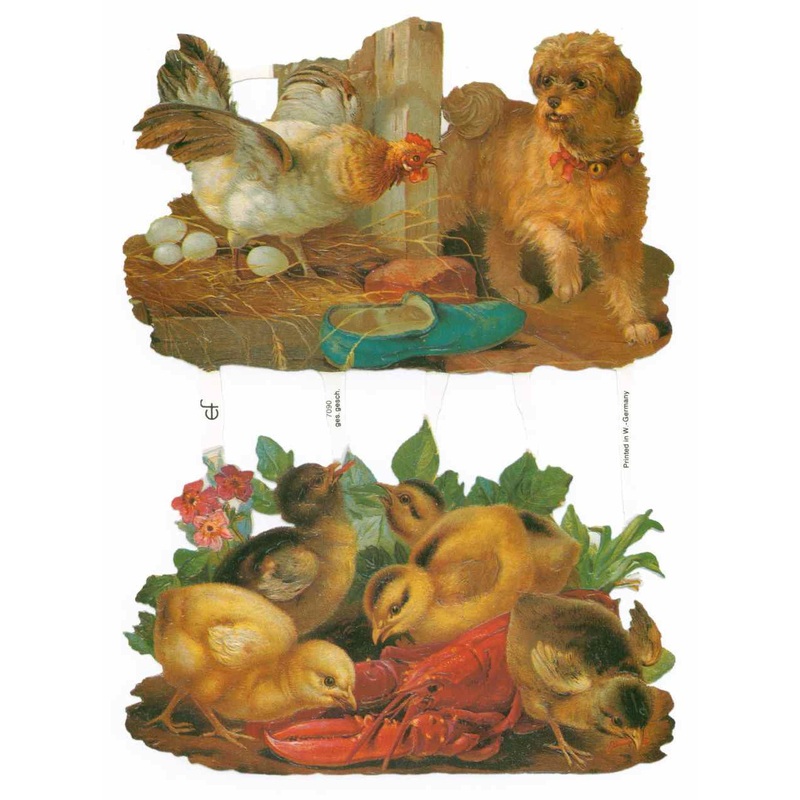 Scrapbook Pictures, animals-Vintage