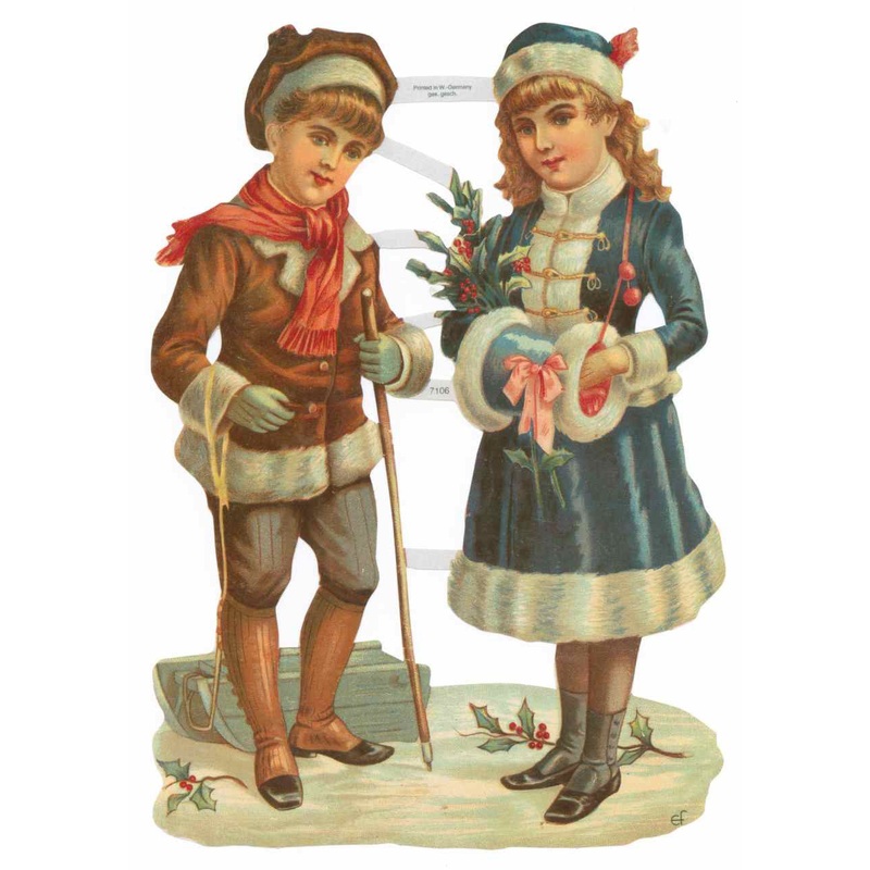 Scrapbook Pictures, Christmas Couple