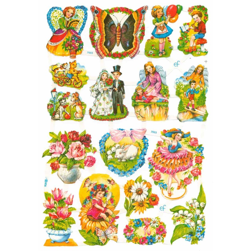 Scrapbook Pictures, Spring-Vintage