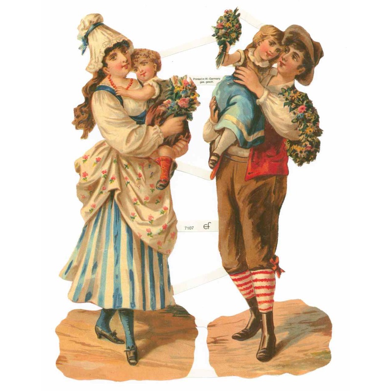 Scrapbook Pictures, Victorian Family