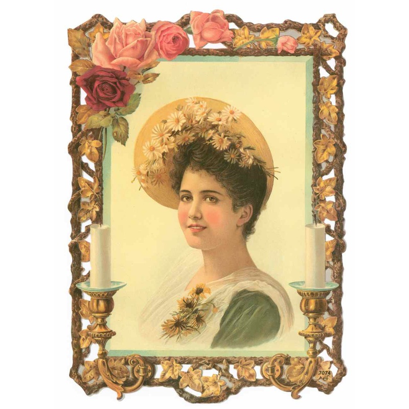Scrapbook Pictures, Victorian Woman