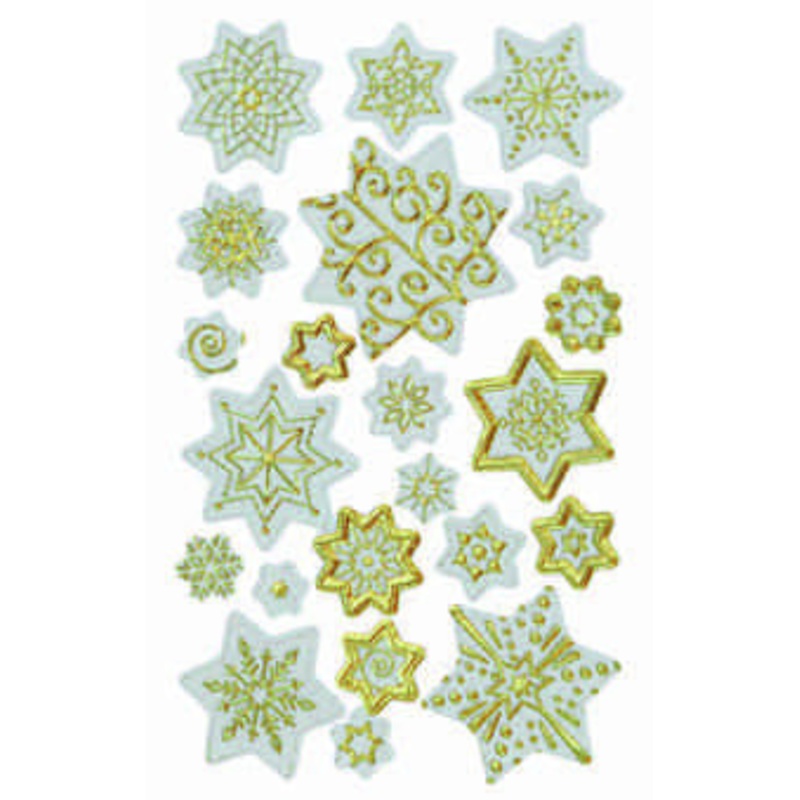 Decorated Stars Stickers