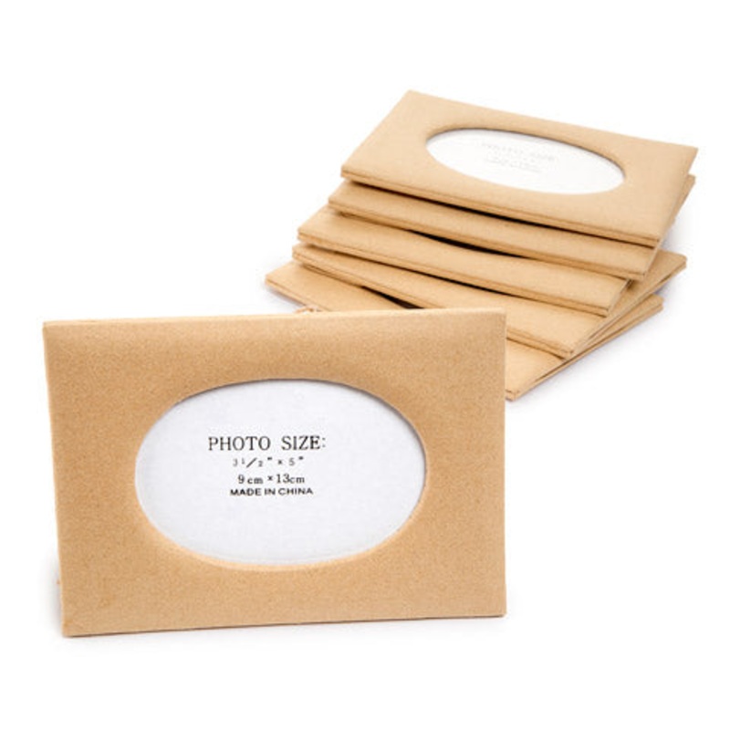 Kraft Frame-3.5" x 5" Oval