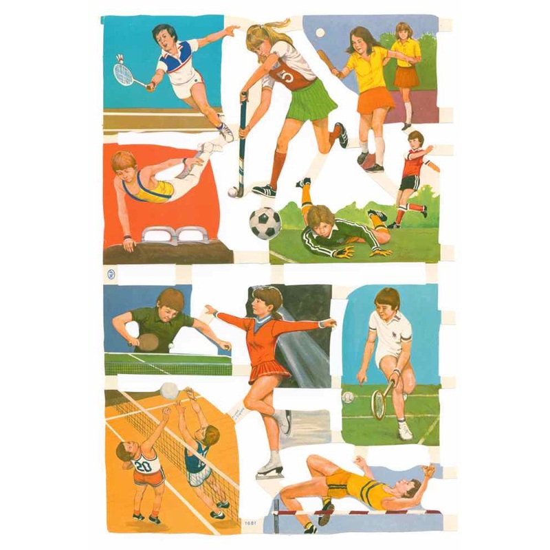 Scrapbook Pictures, Playing Sports