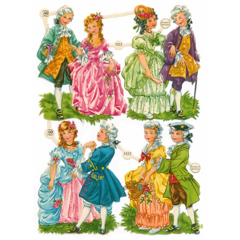 Scrapbook PIctures, Rococo Couples