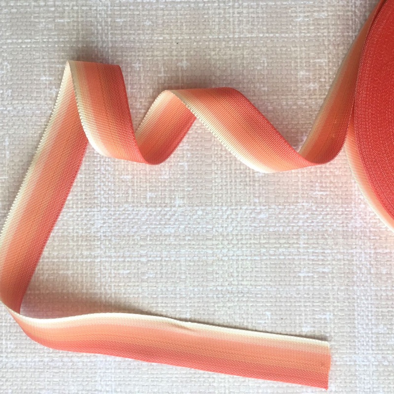 Striped Grosgrain 7/8 Ribbon, Vintage