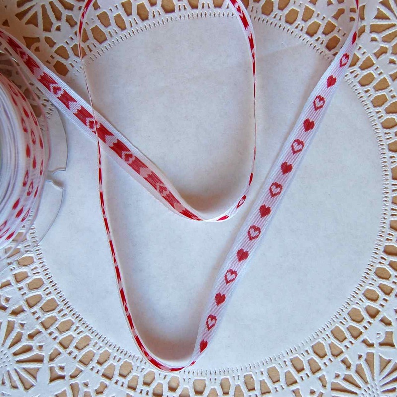 Woven Hearts Ribbon