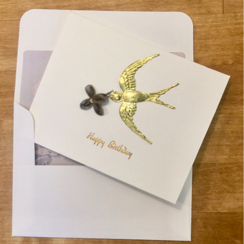 Custom Hand Made Gift Card-a Gift for You & Happy Birthday