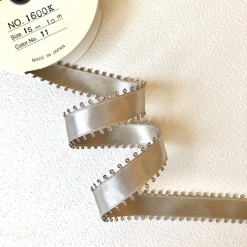 Mokuba Satin Picot Edge Ribbon - Multiple Colorways