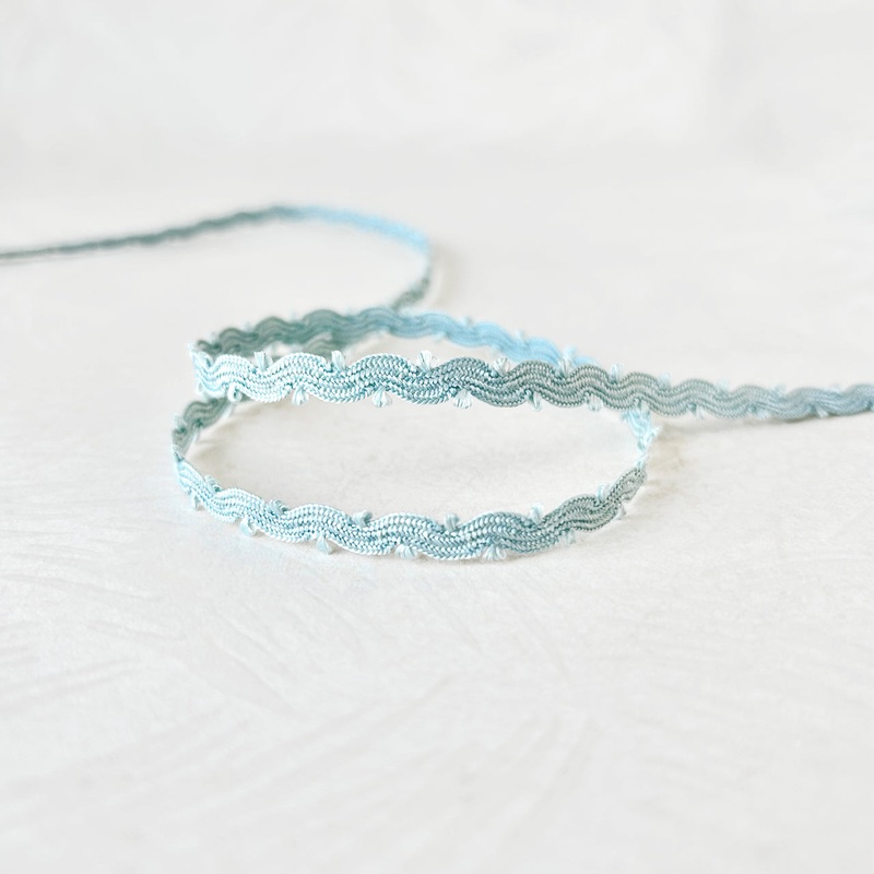 Picot Wave Braid-Ocean Mist-By the Yard & 144 Yard Roll