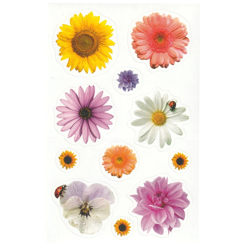 Summer Flowers - Stickers