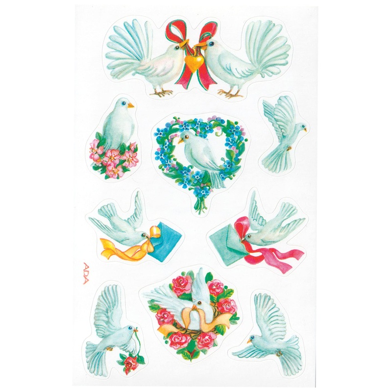 Wedding Doves - Stickers