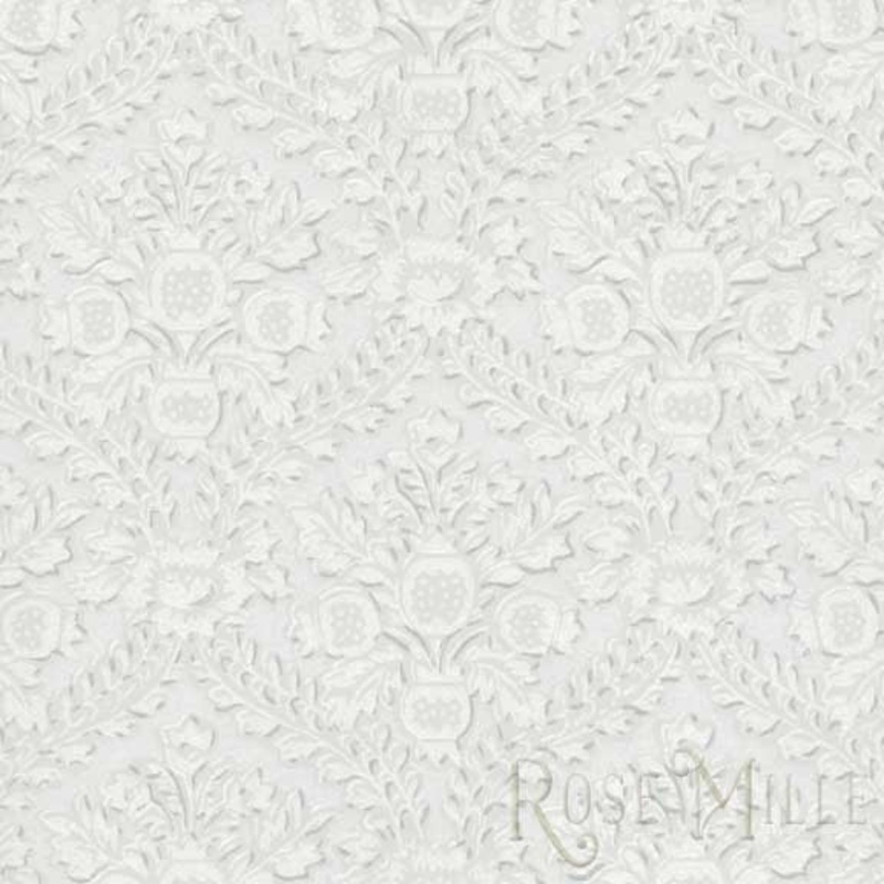 Pineapple Waves in Gray - Signature Vintage Scrapbook Papers