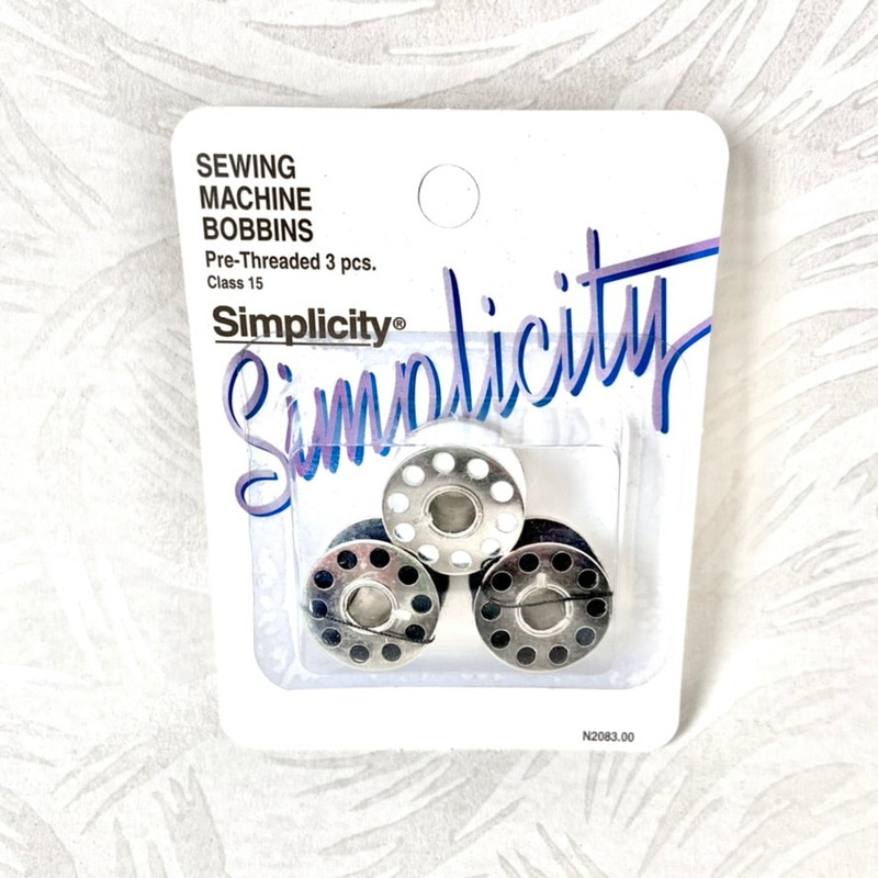 Pre-Threaded Metal Sewing Machine Bobbins