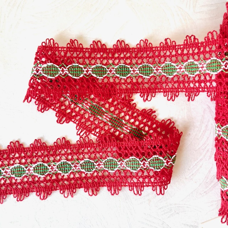 Scalloped Loop Cotton Cluny Lace