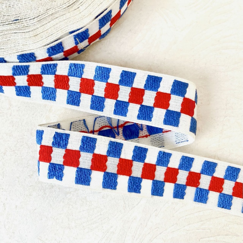 Checkerboard Jacquard - Vintage