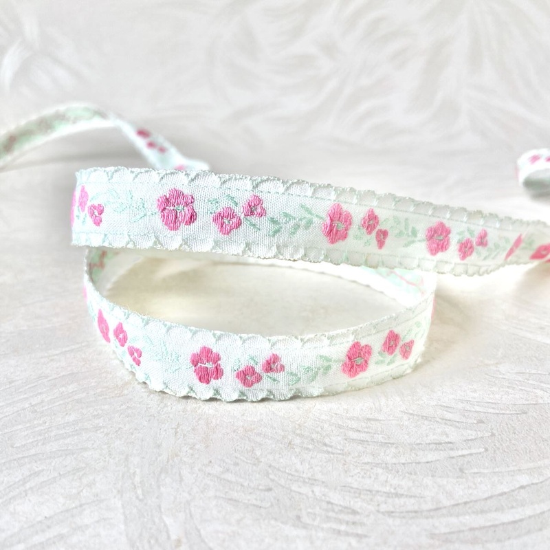Floral Jacquard-Pink, Mint
