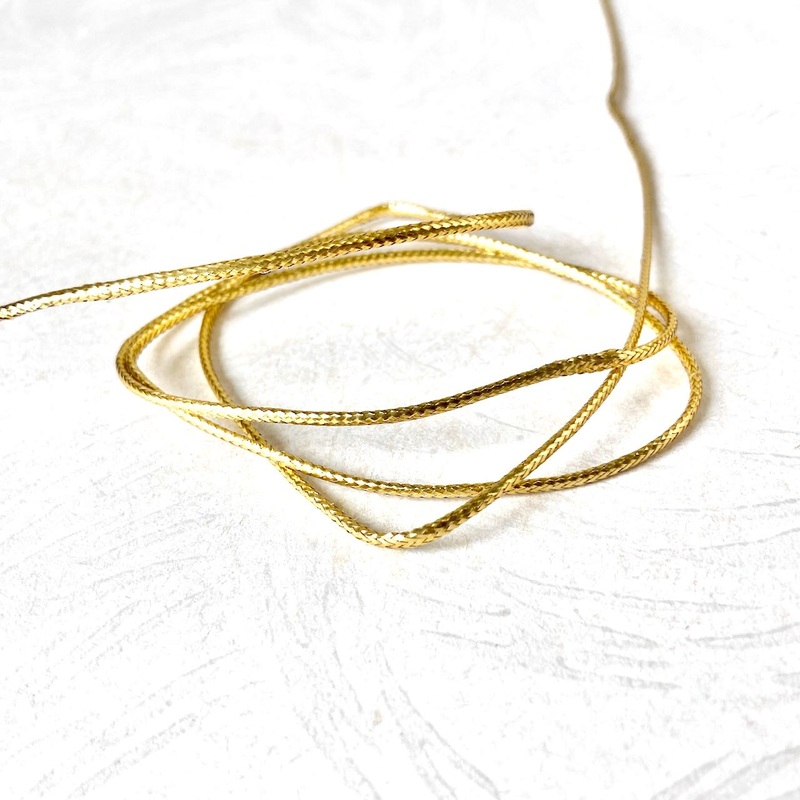 Metallic Gold Cord-Gold