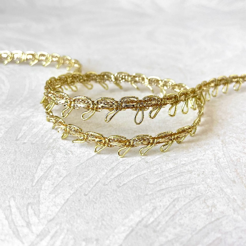 Metallic Gold Trim-Gold