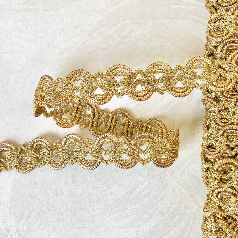 Metallic Loop Braid-Gold