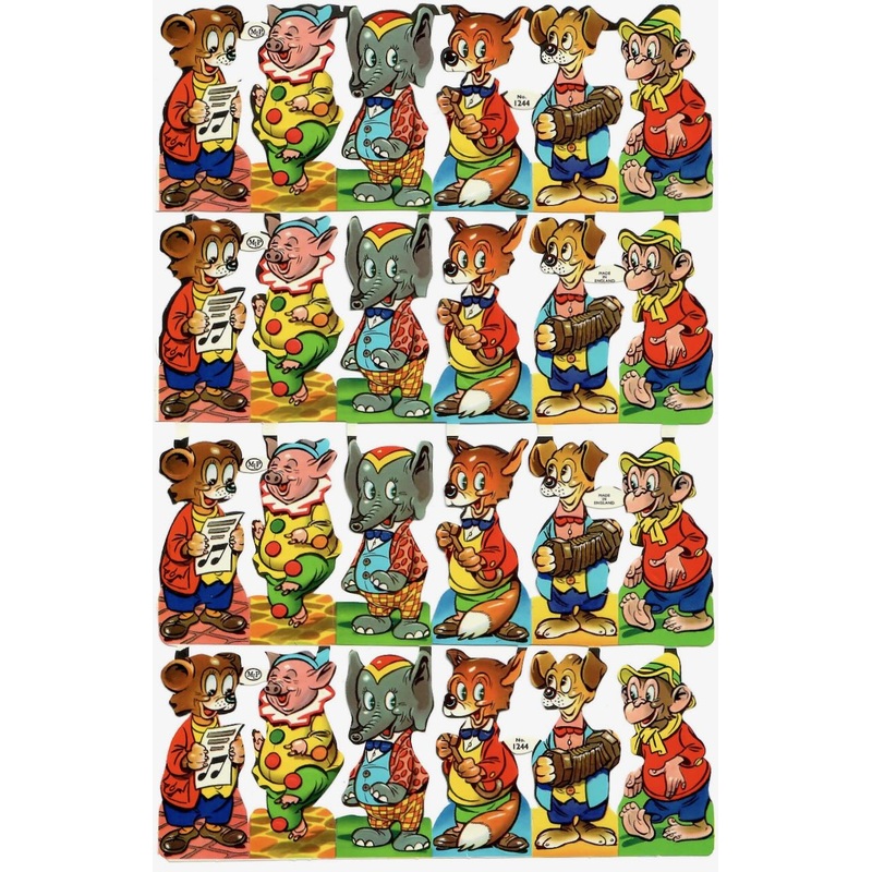 Scrapbook Pictures, Cartoon Animals