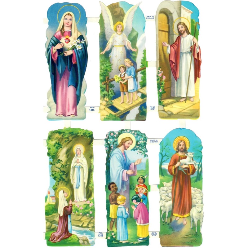 Scrapbook Pictures, Religious-Vintage