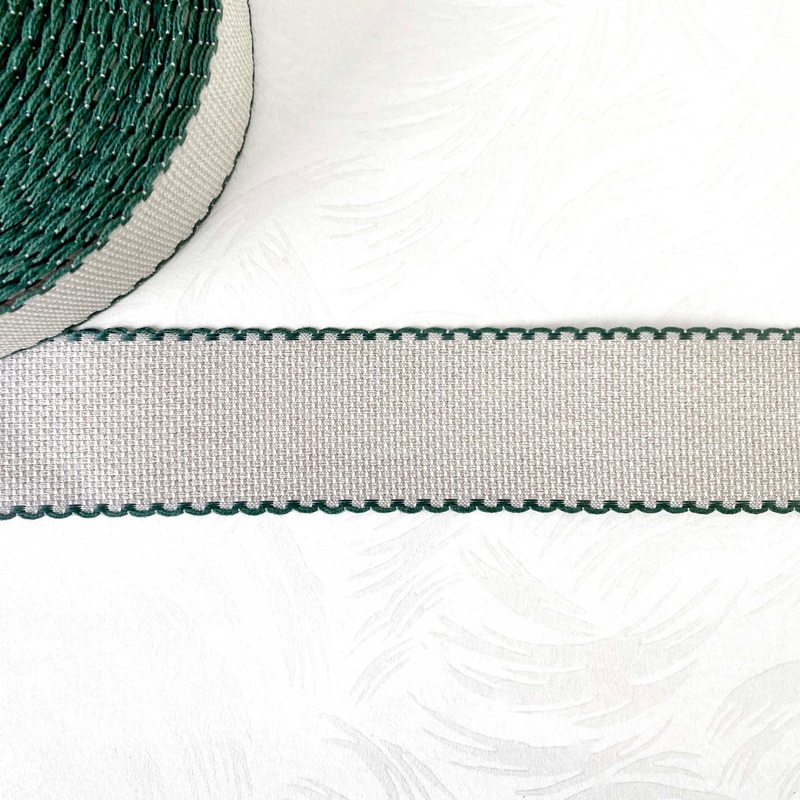 Aida Cloth Ribbon 14 Count 2 - Natural Linen