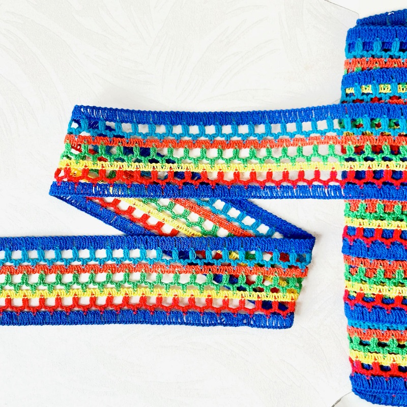 Colorful Cluny Lace-Multicolor