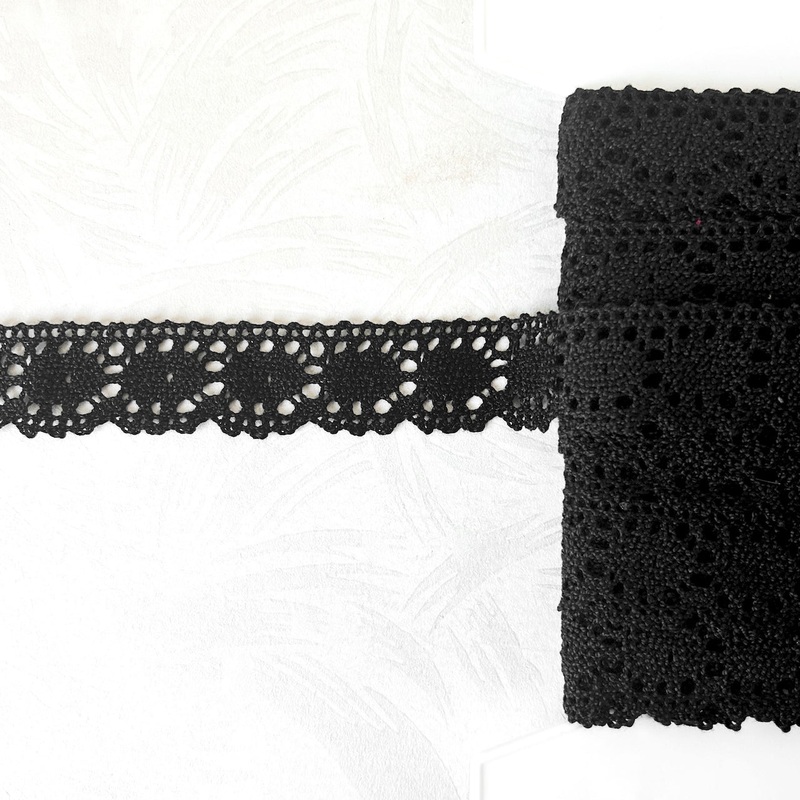 Ovals & Scalloped Edge Cluny Lace