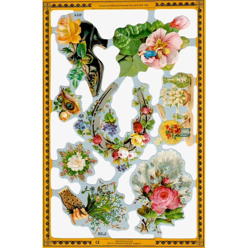 Scrapbook Pictures, Assorted Floral Images