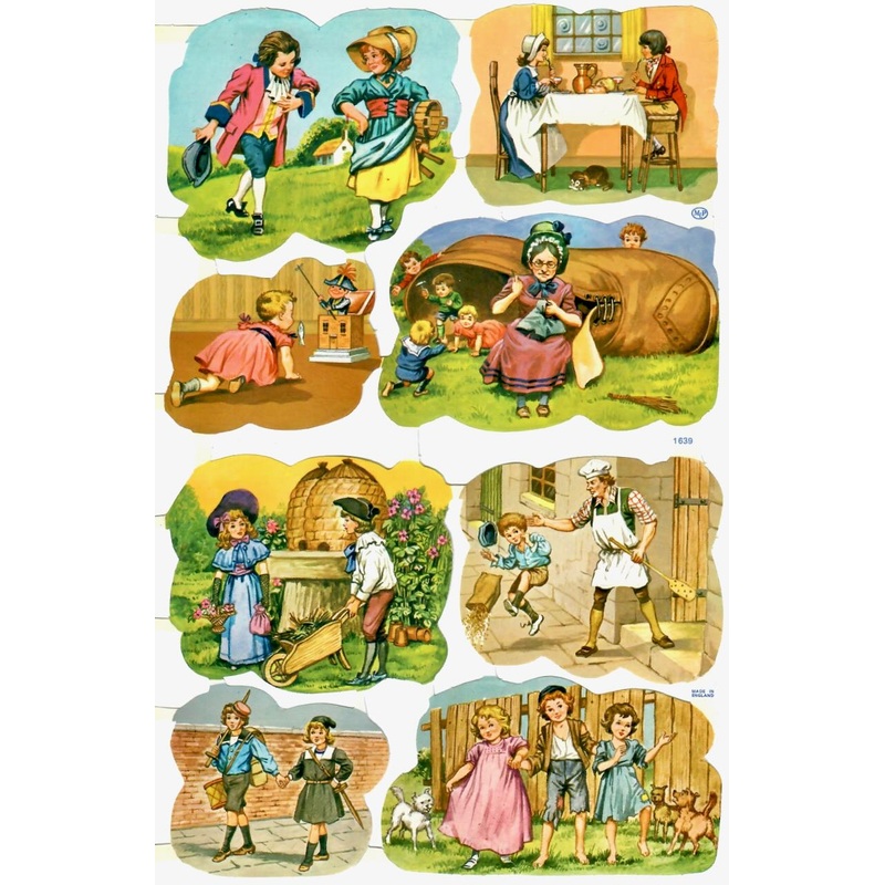 Scrapbook Pictures, Assorted Storybook Scenes
