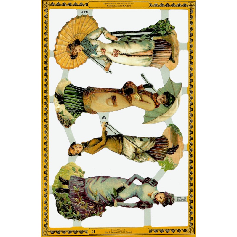 Scrapbook Pictures, Women-Vintage