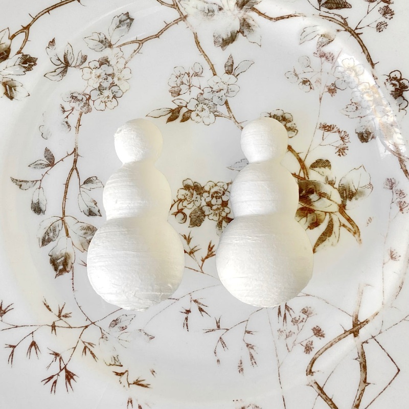 Spun Cotton Snowman-57 MM