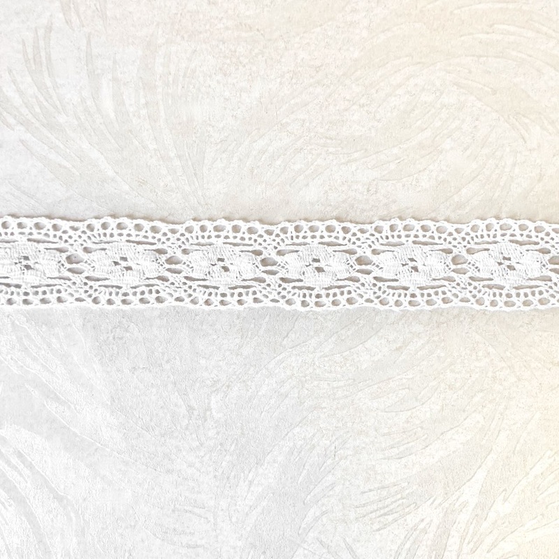 White Cluny Lace-White