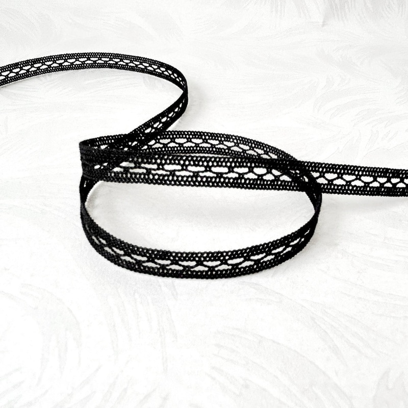 Black Cluny Lace-Black-By the Yard & 144 Yard Roll