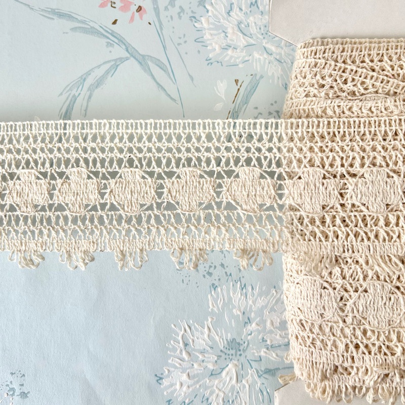 Cotton Lace Trim-Natural