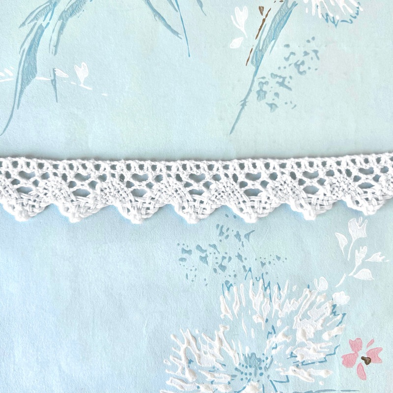 Diamond Point Cotton Cluny Lace