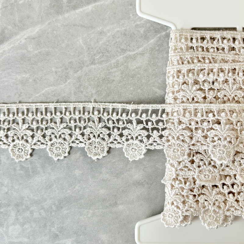 Floral Venice Lace-Off White