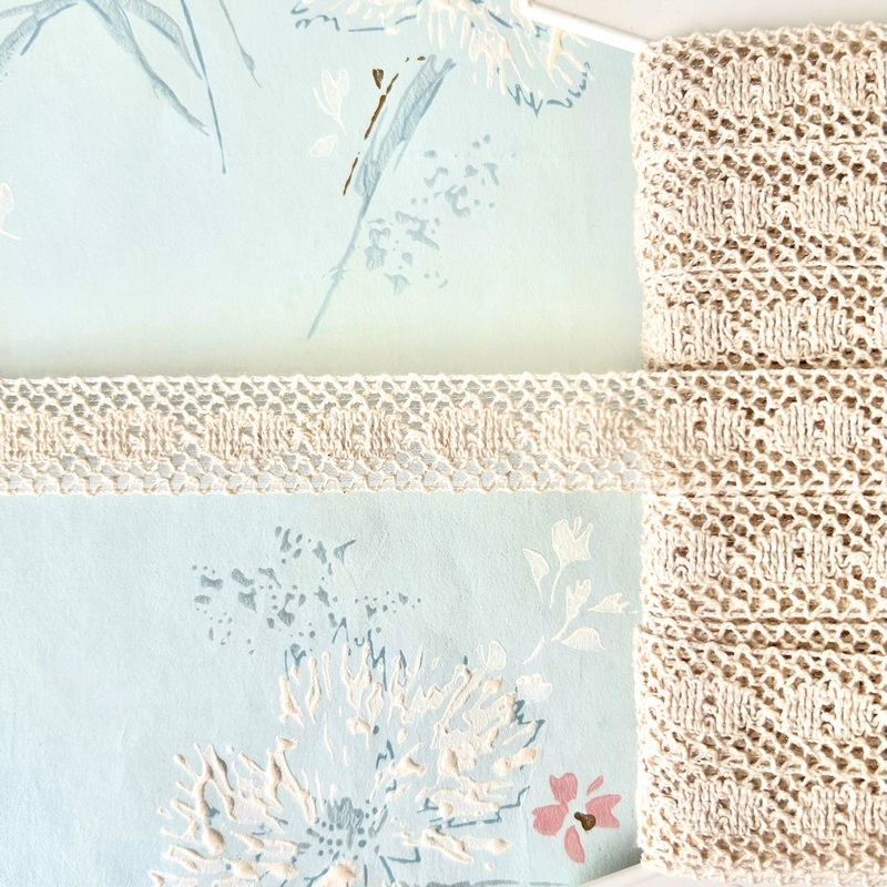 Oval Cluny Lace-Natural-By the Yard & 25 Yard Board